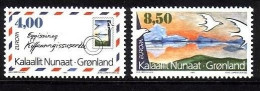 GRÖNLAND MI-NR. 262-263 POSTFRISCH(MINT) EUROPA 1995 FRIEDEN Und FREIHEIT LUFTPOSTBRIEF - 1995