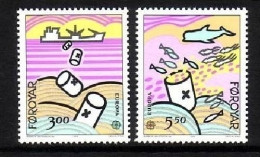 FÄRÖER MI-NR. 134-135 POSTFRISCH(MINT) EUROPA 1986 NATUR- Und UMWELTSCHUTZ FISCH - 1986