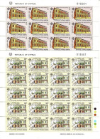 ZYPERN MI-NR. 748-749 POSTFRISCH(MINT) KLEINBOGENSATZ EUROPA 1990 POSTALISCHE EINRICHTUNGEN - 1990