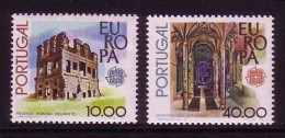 PORTUGAL MI-NR. 1403-1404 POSTFRISCH(MINT) EUROPA 1978 BAUDENKMÄLER BURG KLOSTER - 1978