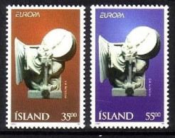 ISLAND MI-NR. 826-827 POSTFRISCH(MINT) EUROPA 1995 FRIEDEN Und FREIHEIT SKULPTUR - 1995