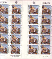 INSEL MAN MI-NR. 164-165 POSTFRISCH(MINT) DOPPELKLEINBOGENSATZ EUROPA 1980 PERSÖNLICHKEITEN - 1980