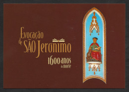 Portugal Carte Entier Postal  1600 Ans Mort  Saint Jérôme 2020 Stationery 1600 Years Death Of Saint Jerome - Ganzsachen