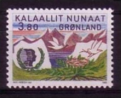 GRÖNLAND MI-NR. 160 POSTFRISCH(MINT) JAHR DER JUGEND VOGELNEST - Unused Stamps