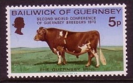 GUERNSEY MI-NR. 66 POSTFRISCH(MINT) WELTKONGRESS DER VIEHZÜCHTER - KUH - Guernsey