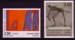 FRANKREICH MI-NR. 2943-2944 POSTFRISCH(MINT) EUROPA 1993 ZEITGENÖSSISCHE KUNST - 1993