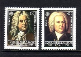 DEUTSCHLAND MI-NR. 1248-1249 POSTFRISCH(MINT) EUROPA 1985 - JAHR DER MUSIK BACH HÄNDEL - 1985