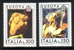 ITALIEN MI-NR. 1489-1490 POSTFRISCH(MINT) EUROPA 1975 - GEMÄLDE CARAVAGGIO TIEPOLLO - 1975