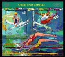 UNO WIEN BLOCK 7 POSTFRISCH(MINT) SPORT UND UMWELT 1996 HÜRDENLAUF KUNSTTURNEN - Blocchi & Foglietti