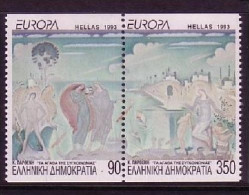 GRIECHENLAND MI-NR. 1829-1830 C POSTFRISCH(MINT) EUROPA 1993 ZEITGENÖSSISCHE KUNST - 1993