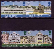 ISLE OF MAN MI-NR. 335-338 POSTFRISCH(MINT) EUROPA 1987 MODERNE ARCHITEKTUR - Isola Di Man