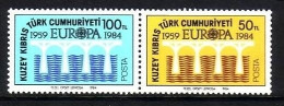 TÜRKISCH ZYPERN MI-NR. 142-143 POSTFRISCH(MINT) EUROPA 1984 BRÜCKE - 1984