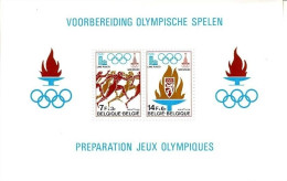 BELGIEN BLOCK 47 POSTFRISCH(MINT) OLYMPISCHE SPIELE 1980 LAKE PLACID & MOSKAU - 1961-2001