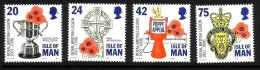 ISLE OF MAN MI-NR. 684-687 POSTFRISCH(MINT) ROYAL BRITISH LEGION 1996 - Isola Di Man