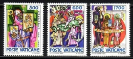 VATIKAN MI-NR. 867-869 POSTFRISCH(MINT) MITLÄUFER 1985 - HL. METHODIOS - Unused Stamps