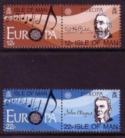 ISLE OF MAN MI-NR. 278-281 POSTFRISCH(MINT) EUROPA 1985 JAHR DER MUSIK - 1985