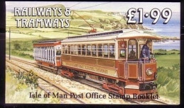 ISLE OF MAN MH 17 POSTFRISCH(MINT) RAILWAYS & TRAMWAYS - STRASSENBAHN 1988 - Tramways