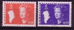 GRÖNLAND MI-NR. 189-190 POSTFRISCH(MINT) KÖNIGIN MARGRETHE II. 1989 - Unused Stamps