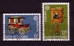 LUXEMBURG MI-NR. 987-988 GESTEMPELT(USED) EUROPA 1979 POST- Und FERNMELDEWESEN KUTSCHE - 1979