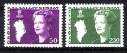 GRÖNLAND MI-NR. 126-127 POSTFRISCH(MINT) KÖNIGIN MARGRETHE II. - Unused Stamps