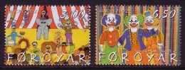 FÄRÖER MI-NR. 423-424 POSTFRISCH(MINT) EUROPA 2002 ZIRKUS - 2002