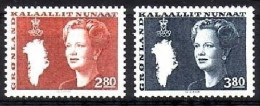 GRÖNLAND MI-NR. 155-156 POSTFRISCH(MINT) KÖNIGIN MARGRETHE II. - Unused Stamps