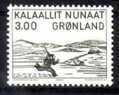 GRÖNLAND MI-NR. 124 POSTFRISCH(MINT) WETTRENNEN AUF DEM EIS - Unused Stamps