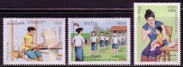 LAOS MI-NR. 1509-1511 POSTFRISCH(MINT) INTERNATIONALER FRAUENTAG 1996 - Laos