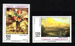 TÜRKEI MI-NR. 2759-2760 POSTFRISCH(MINT) GEMÄLDE - BLUMENSTRAUSS - Unused Stamps