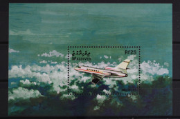 Malediven, Flugzeuge, MiNr. Block 411, Postfrisch - Maldivas (1965-...)