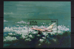 Malediven, Flugzeuge, MiNr. Block 411, Postfrisch - Maldives (1965-...)