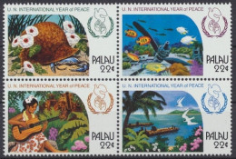 Palau, MiNr. 154-157 Zd, Frieden, Postfrisch - Palau