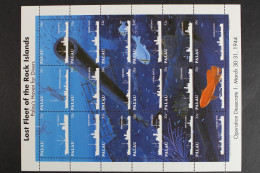Palau, MiNr. 868-885 ZD-Bogen, Schiffe, Postfrisch - Palau