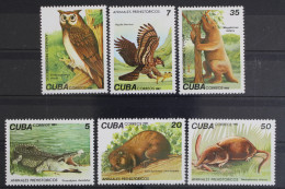 Kuba, Tiere, MiNr. 2691-2696, Postfrisch - Sonstige & Ohne Zuordnung