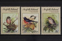 Norfolk-Inseln, MiNr. 490-492, Vögel, Birdpex, Postfrisch - Norfolk Eiland