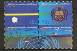 Nauru, MiNr. 410-413, Viererblock, Postfrisch - Nauru