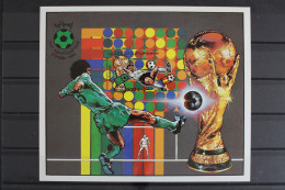 Libyen, MiNr. Block 62 B, Fußball WM 1982, Postfrisch - Libyen