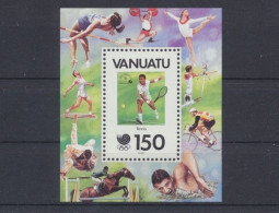 Vanuatu, MiNr. Block 11, Tennis, Postfrisch - Vanuatu (1980-...)