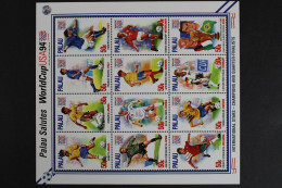 Palau, MiNr. 828-839 ZD-Bogen, Fußball, Postfrisch - Palau