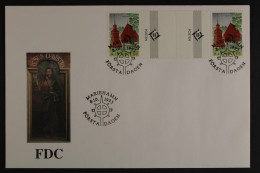 Aland, MiNr. 78, Zwischenstegpaar, FDC - Aland