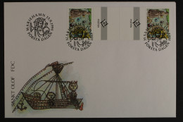 Aland, MiNr. 105, Zwischenstegpaar, FDC - Aland