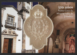 Portugal Entier Postal Santa Casa Da Misericórdia De Coimbra  2020 Stationery Eglise Church - Iglesias Y Catedrales