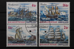Grönland, MiNr. 381-384, 4/6 + 16/2, Gestempelt - Other & Unclassified