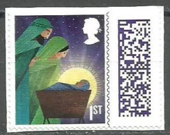 GROSSBRITANNIEN GRANDE BRETAGNE GB 2022 CHRISTMAS 1ST USED ON PAPER SG 4734 MI 5070 YT 5461 SN 4295 - Used Stamps