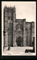 Postal Avila, Catedral, Fachada Principal  - Ávila