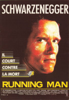 CPSM Running Man-Schwarzenegger      L2807 - Affiches Sur Carte