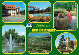 73968273 Bad_Bellingen Rathaus Thermalbad Trinkbrunnen Kurpark Kirche Luftaufnah - Bad Bellingen