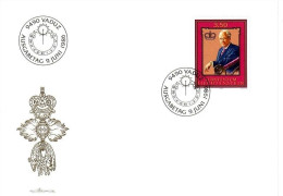 LIECHTENSTEIN MI-NR. 903 FDC FÜRST FRANZ JOSEF II. 1986 - FDC