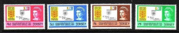 JERSEY MI-NR. 22-25 POSTFRISCH(MINT) BRIEFMARKEN AUF BRIEFMARKEN - Jersey