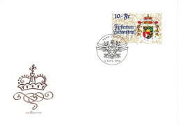 LIECHTENSTEIN MI-NR. 1136 FDC GROSSES STAATSWAPPEN 1996 - FDC